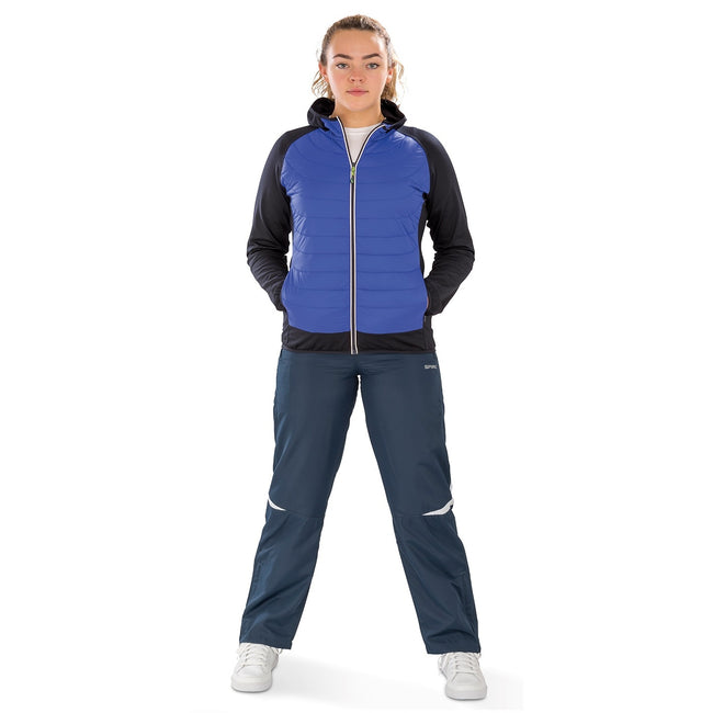 Royal Blue-Navy - Side - Spiro Womens-Ladies Zero Gravity Jacket