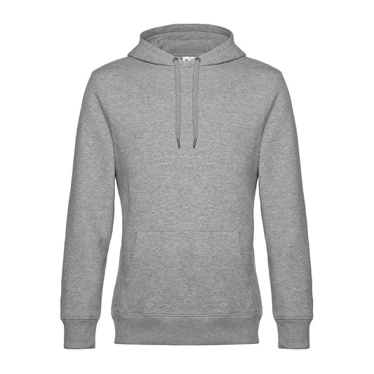 Heather Grey - Front - B&C Mens King Hoodie