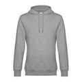 Heather Grey - Front - B&C Mens King Hoodie