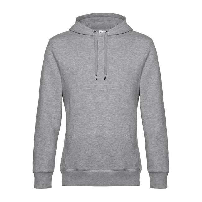 Heather Grey - Front - B&C Mens King Hoodie