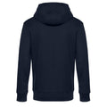 Navy - Back - B&C Mens King Hoodie
