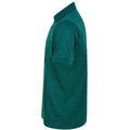 Bottle Green - Side - Henbury Unisex Adult Polo Shirt