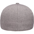 Grey Melange - Back - Flexfit Unisex Adult Heatherlight Cap