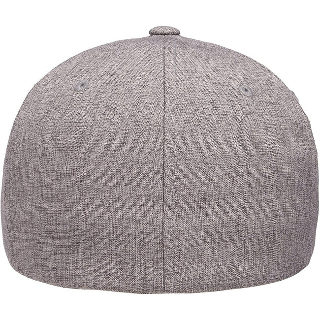 Grey Melange - Back - Flexfit Unisex Adult Heatherlight Cap