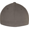 Dark Grey - Back - Flexfit Unisex Adult Alpha Shape Baseball Cap