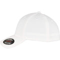 White - Side - Flexfit Unisex Adult Alpha Shape Baseball Cap