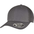 Charcoal - Front - Flexfit Unisex Adult 110 Mesh Trucker Cap