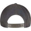 Charcoal - Back - Flexfit Unisex Adult 110 Mesh Trucker Cap