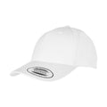 White - Front - Yupoong Unisex Adult Flexfit 5 Panel Snapback Cap