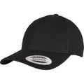 Black - Front - Yupoong Unisex Adult Flexfit 5 Panel Snapback Cap