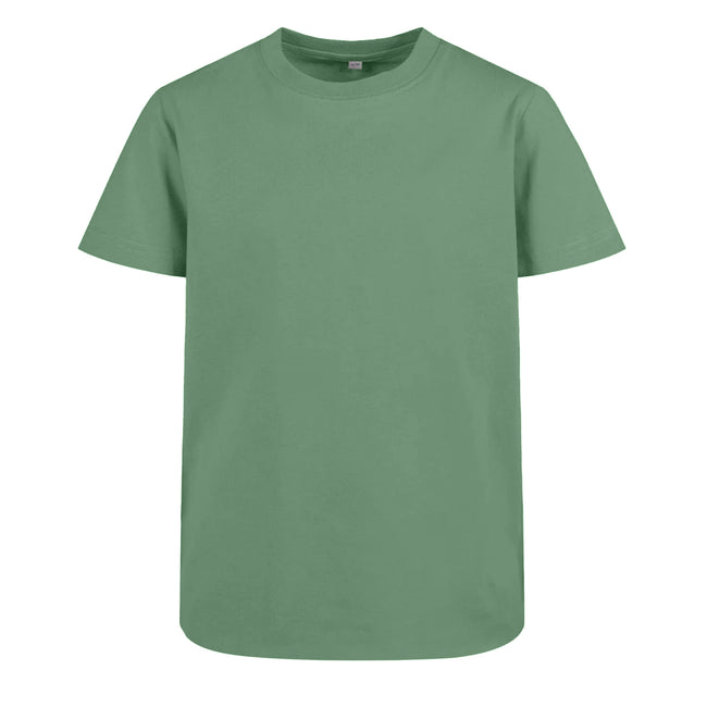 Olive - Front - Build Your Brand Childrens-Kids Basic 2.0 T-Shirt