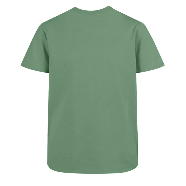 Olive - Back - Build Your Brand Childrens-Kids Basic 2.0 T-Shirt