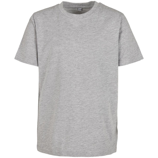 Grey Heather - Front - Build Your Brand Childrens-Kids Basic 2.0 T-Shirt