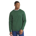 Bottle Green - Side - Awdis Unisex Adult Organic Sweatshirt