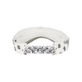 White-Black - Side - Flexfit Bandana Visor