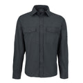 Carbon Grey - Front - Craghoppers Mens Expert Kiwi Long-Sleeved Shirt