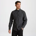 Carbon Grey - Back - Craghoppers Mens Expert Kiwi Long-Sleeved Shirt