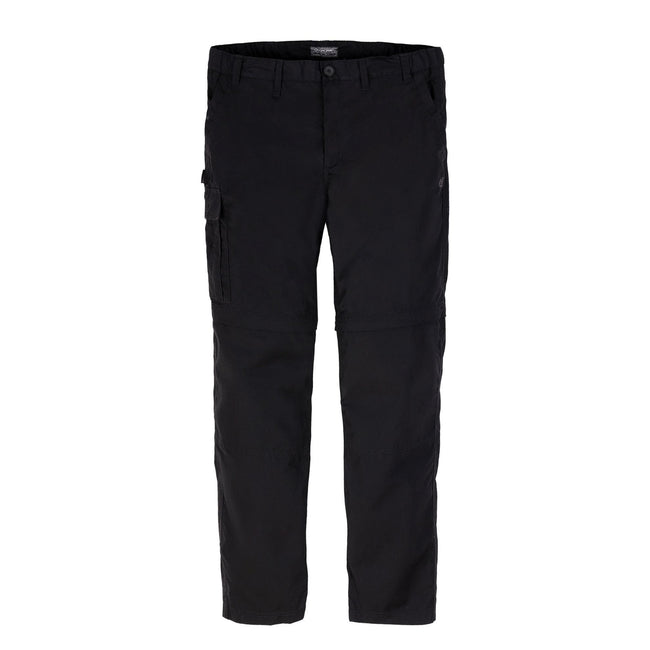 Black - Front - Craghoppers Mens Expert Kiwi Tailored Cargo Trousers