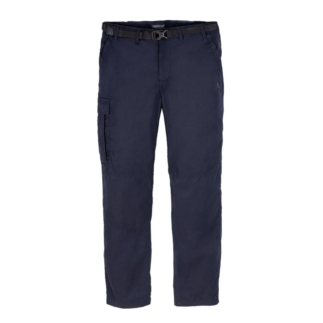 Dark Navy - Front - Craghoppers Mens Expert Kiwi Tailored Cargo Trousers