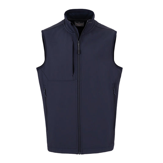 Dark Navy - Front - Craghoppers Mens Expert Basecamp Softshell Vest