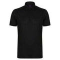 Black - Front - Henbury Mens Stretch Polo Shirt