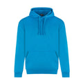 Turquoise Blue - Front - PRORTX Mens Hoodie
