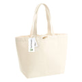 Natural - Front - Westford Mill EarthAware Organic Cotton Tote Bag