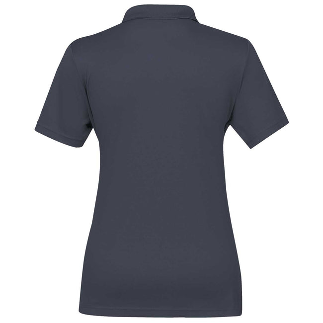 Navy - Back - Stormtech Womens-Ladies Eclipse Pique Polo Shirt