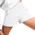 White - Side - TriDri Womens-Ladies Shorts