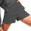 Charcoal - Side - TriDri Womens-Ladies Shorts
