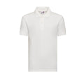 White - Front - Awdis Childrens-Kids Academy Polo Shirt