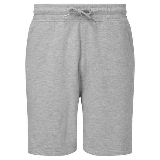Heather Grey - Front - TriDri Mens Heather Sweat Shorts