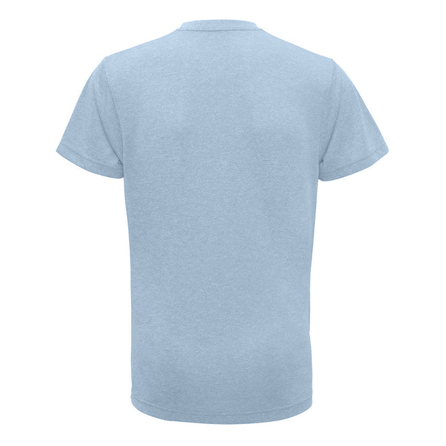 Dusky Blue Melange - Back - TriDri Mens Performance T-Shirt