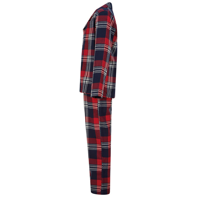 Red-Navy - Lifestyle - SF Minni Childrens-Kids Tartan Pyjama Set