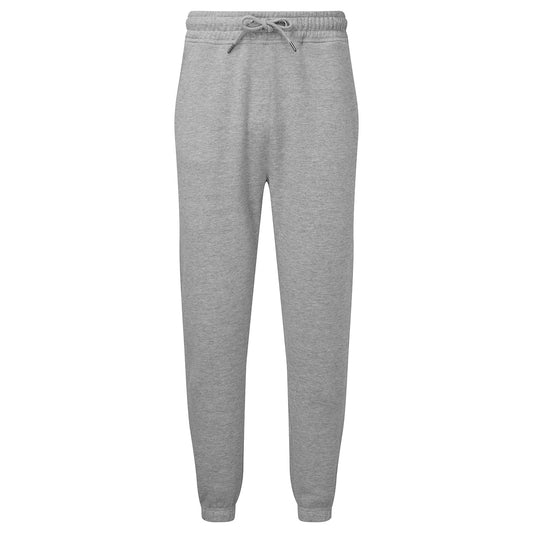 Heather Grey - Front - TriDri Mens Heather Classic Jogging Bottoms