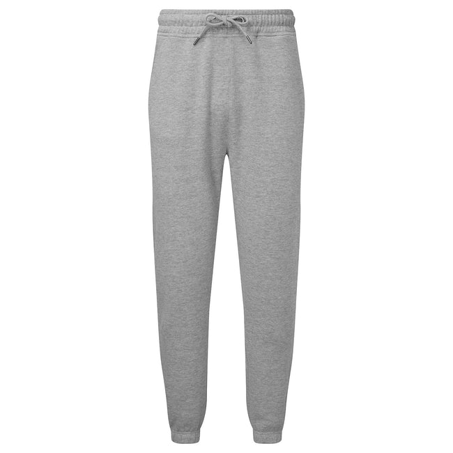 Heather Grey - Front - TriDri Mens Heather Classic Jogging Bottoms