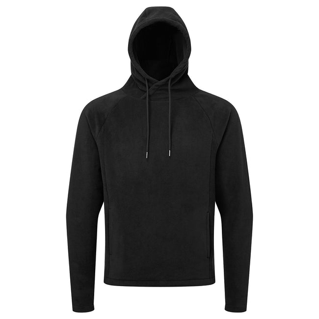 Black - Front - TriDri Mens Microfleece Hoodie
