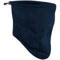 French Navy - Front - Beechfield Unisex Adult Fleece Recycled Snood