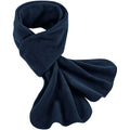 French Navy - Front - Beechfield Fleece Recycled Winter Scarf