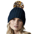 French Navy - Back - Beechfield Unisex Adult Hygge Beanie