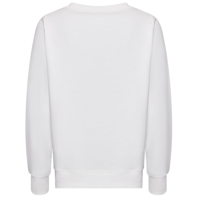 Arctic White - Side - Awdis Womens-Ladies Sweatshirt