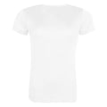 White - Back - Awdis Womens-Ladies Cool Recycled T-Shirt