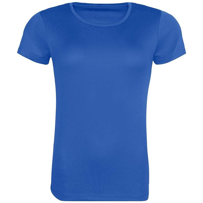 Navy - Close up - Awdis Womens-Ladies Cool Recycled T-Shirt