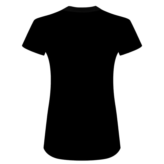 Black - Back - TriDri Womens-Ladies Recycled Active T-Shirt
