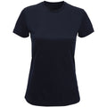 French Navy - Front - TriDri Womens-Ladies Recycled Active T-Shirt