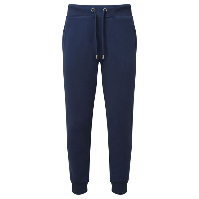 Navy - Front - Anthem Unisex Adult Jogging Bottoms