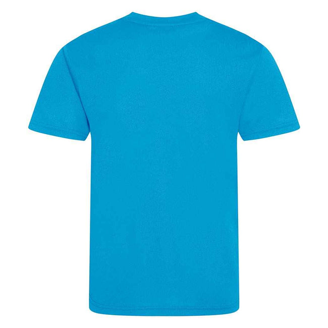 Sapphire Blue - Back - AWDis Cool Childrens-Kids Recycled T-Shirt