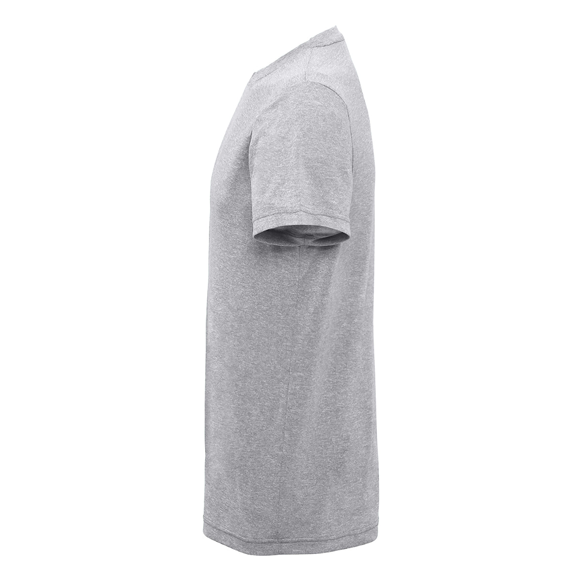 Silver - Side - TriDri Mens Performance Melange Recycled T-Shirt