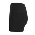 Black - Side - Tombo Womens-Ladies Shorts