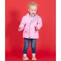 Pink - Back - Larkwood Baby Waterproof Jacket